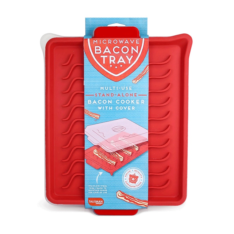 Talisman Microwave Bacon Tray with Cover