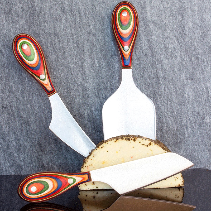 Totally Bamboo Marrakesh 3-Piece Cheese Knife Set