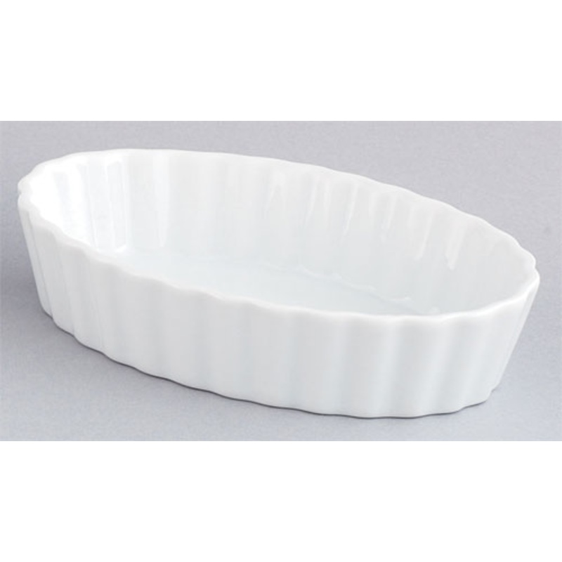 5" x 1" Oval Creme Brulee Dish