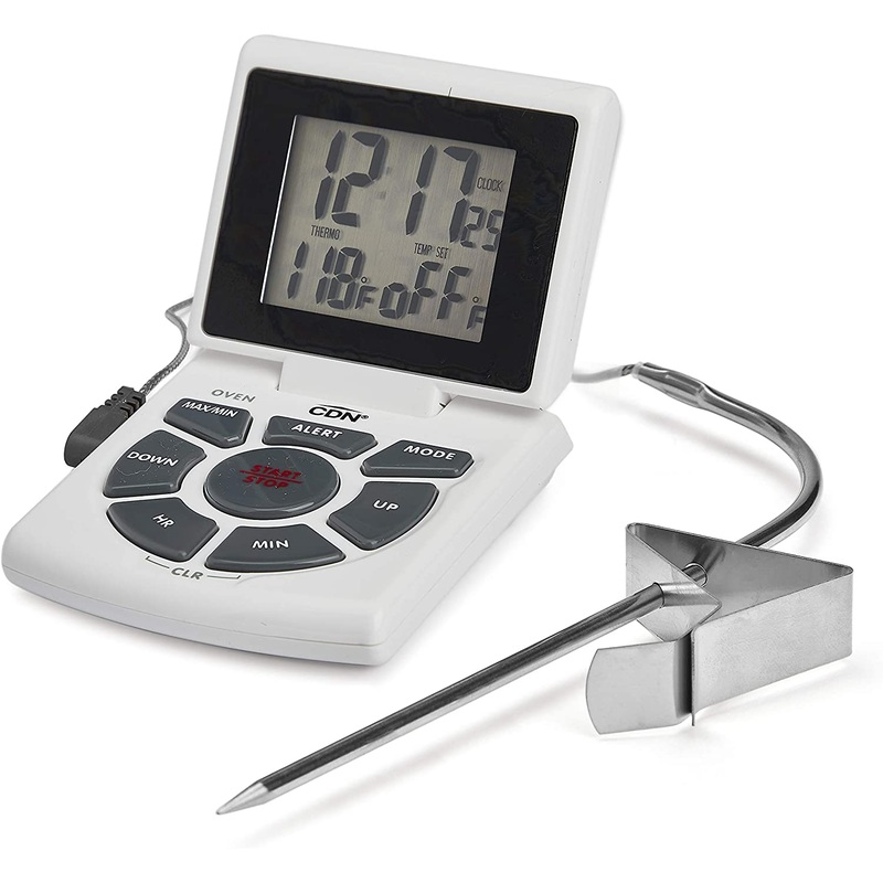 CDN Combination Probe Thermometer, Timer & Clock