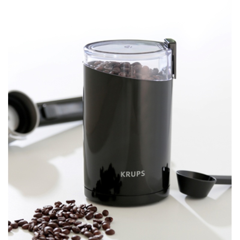 Krups Black Fast Touch Coffee Mill & Flax Seed Grinder