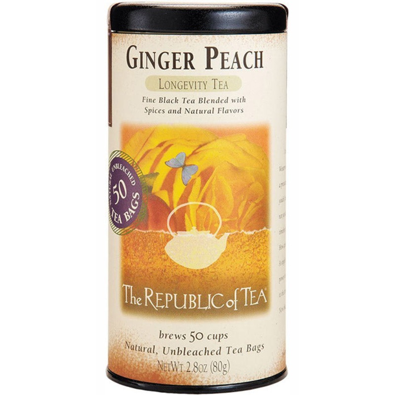 Republic of Tea Ginger Peach Black Tea