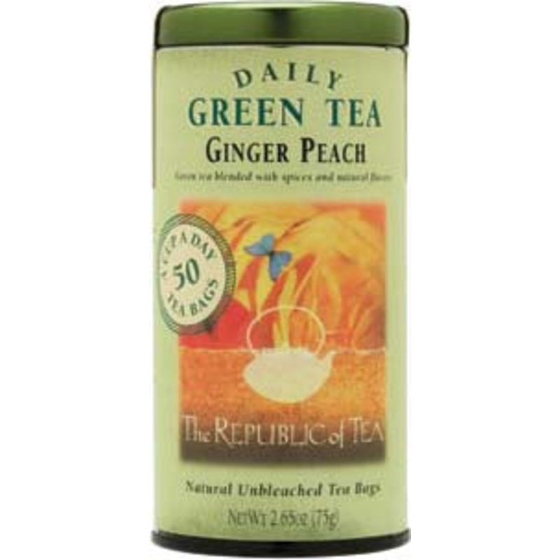 Republic of Tea Ginger Peach Green Tea