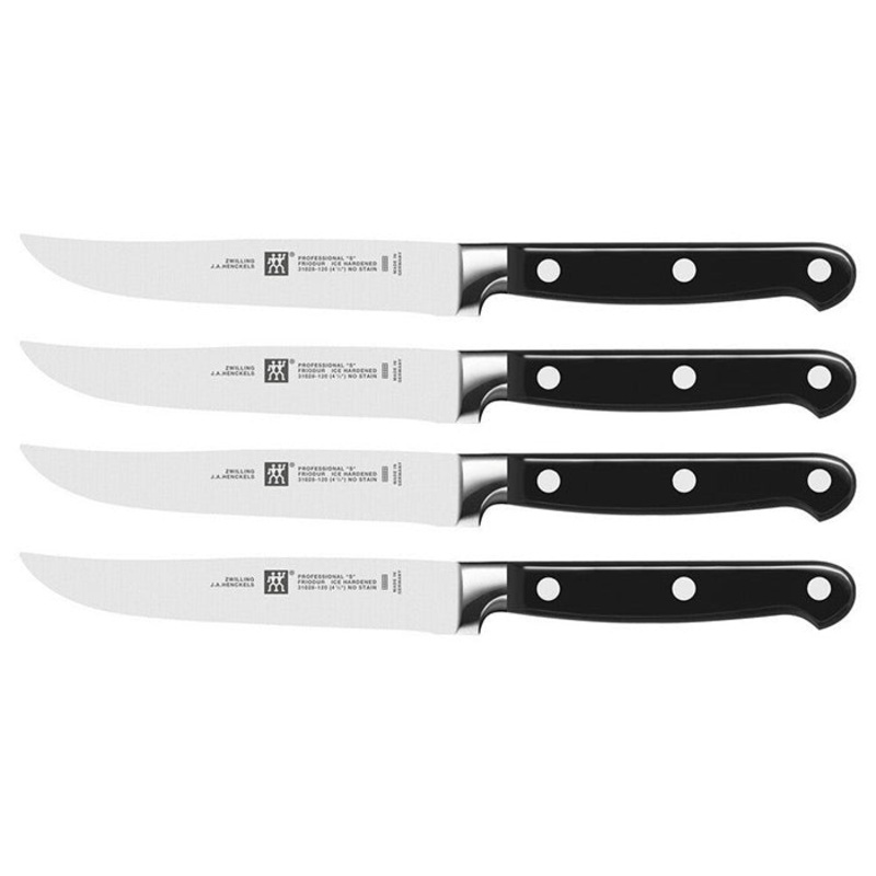 Zwilling J.A. Henckels Professional "S" 4 Piece Steak Knife Set