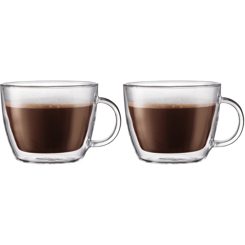 Bodum Set of 2 Bistro 15 ounce Latte Cup