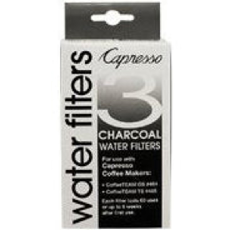 Capresso Set of 3 Water Filters for CoffeeTeam GS & TS Coffeemakers