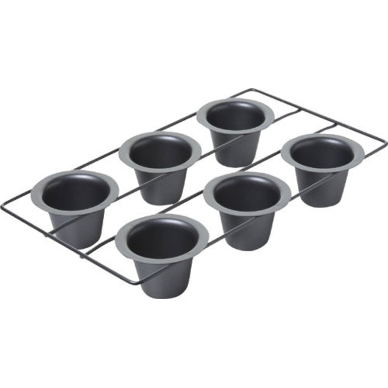 Chicago Metallic Nonstick 6 Cup Popover Pan