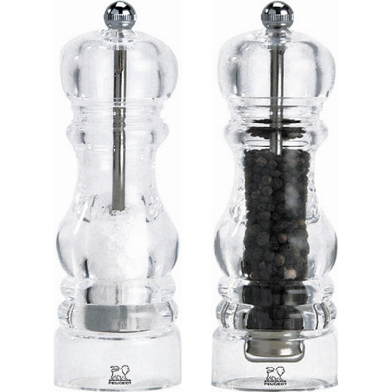 Peugeot 7" Nancy Acrylic Salt & Pepper Mill Set