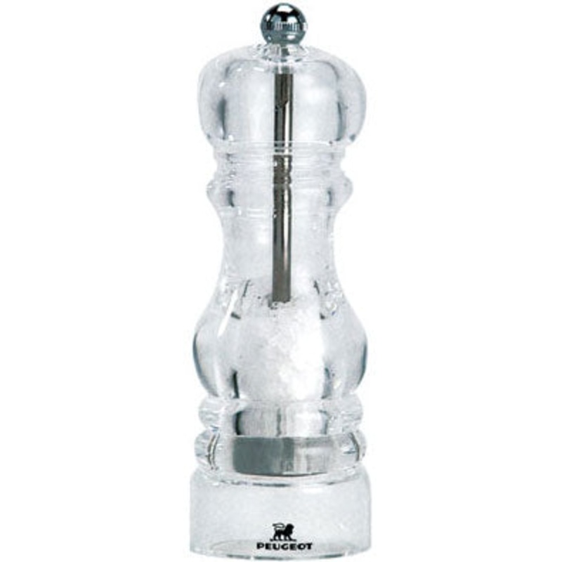 Peugeot Nancy Acrylic Salt Mill 7"