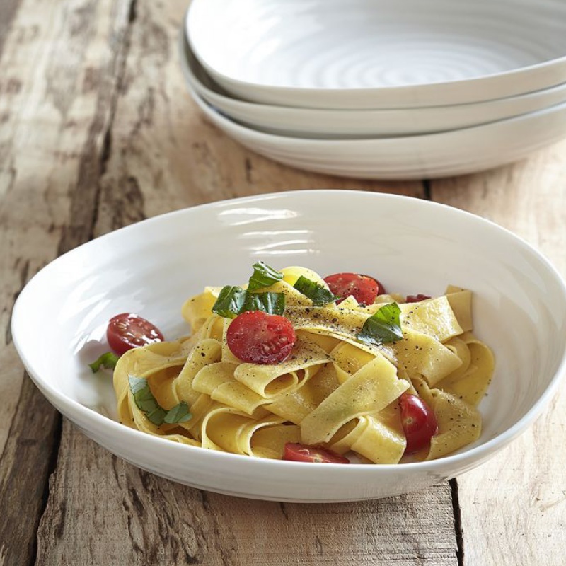 Portmeirion Sophie Conran White Pasta Bowl