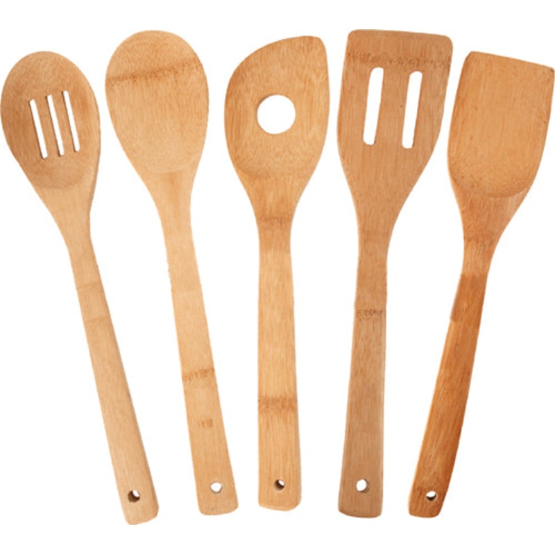 Totally Bamboo 5 Piece Bamboo Utensil Set