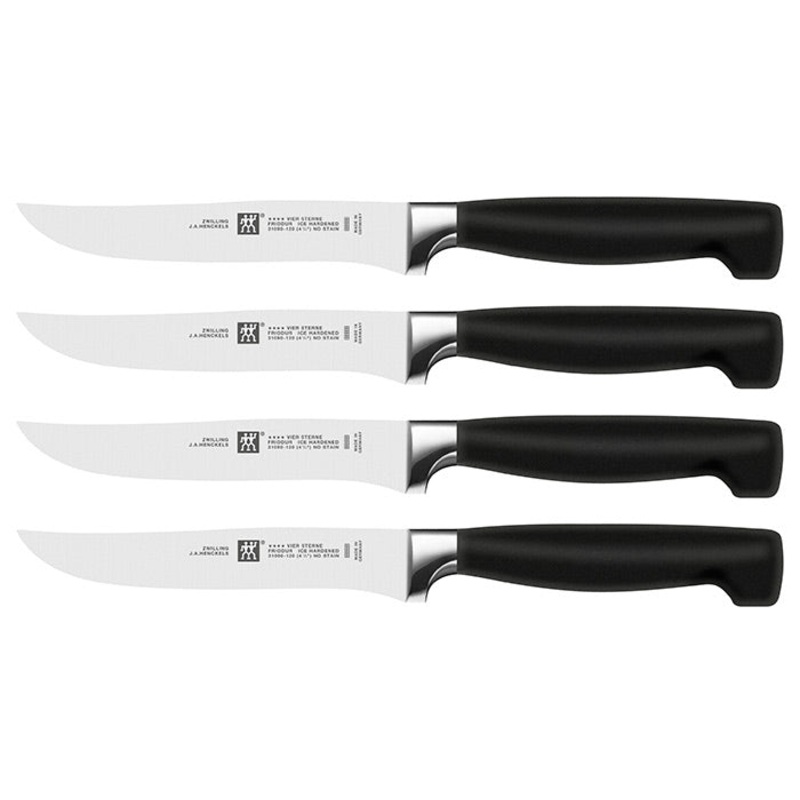 Zwilling J.A. Henckels Four Star 4 Piece Steak Knife Set