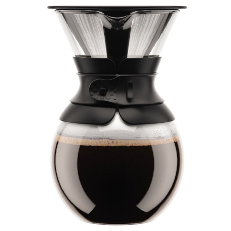 Bodum 34 Ounce Pour Over Coffee Maker - Black