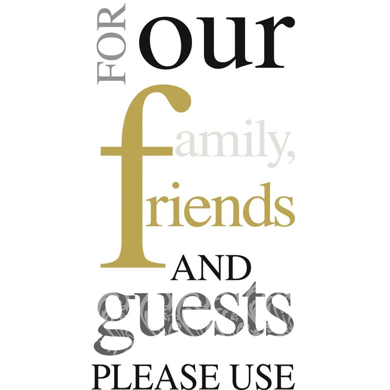 Please Use Paper Guest Towels