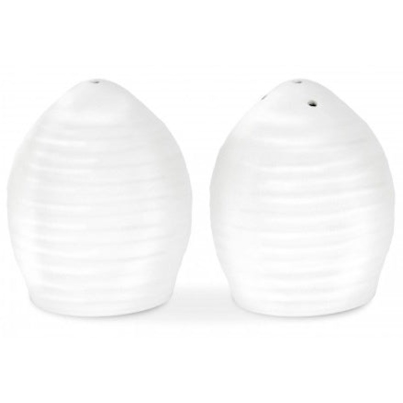 Portmeirion Sophie Conran White Salt and Pepper Set