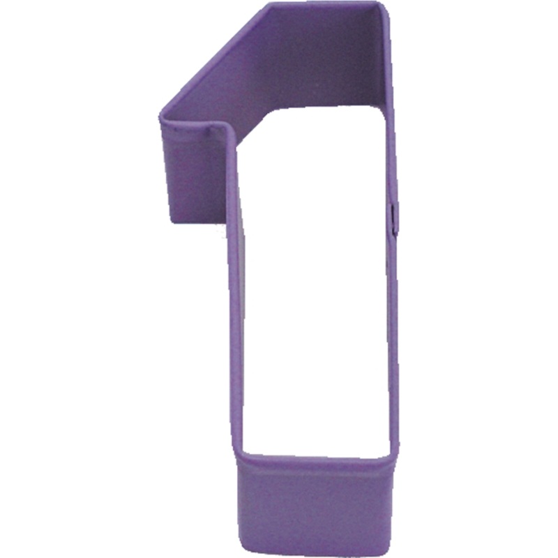 R & M Polyresin Coated Cookie Cutter- Number One