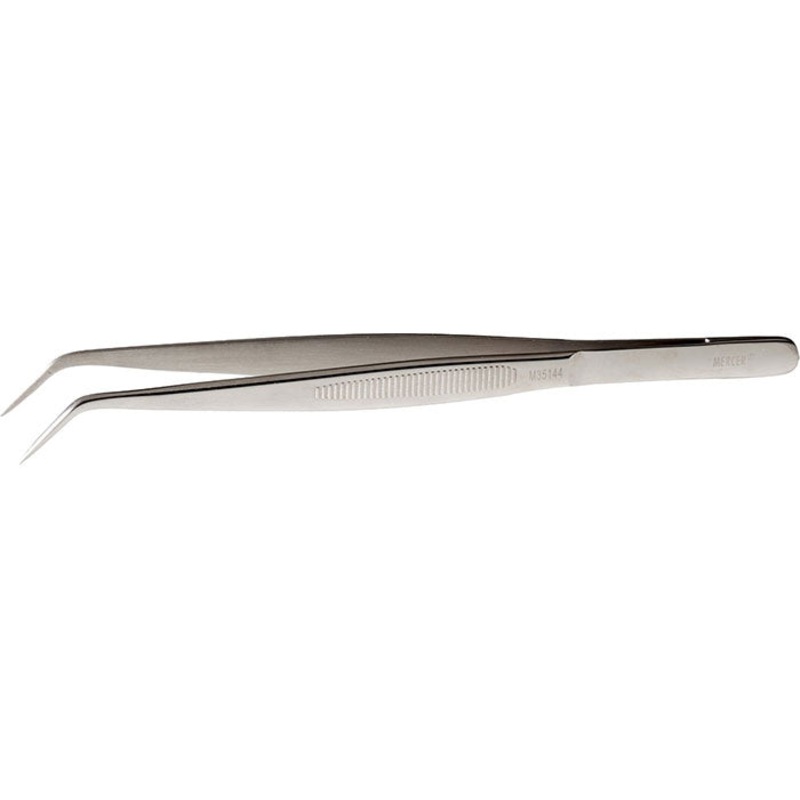 Stainless Steel Fine Point Precision Tongs 6.25"