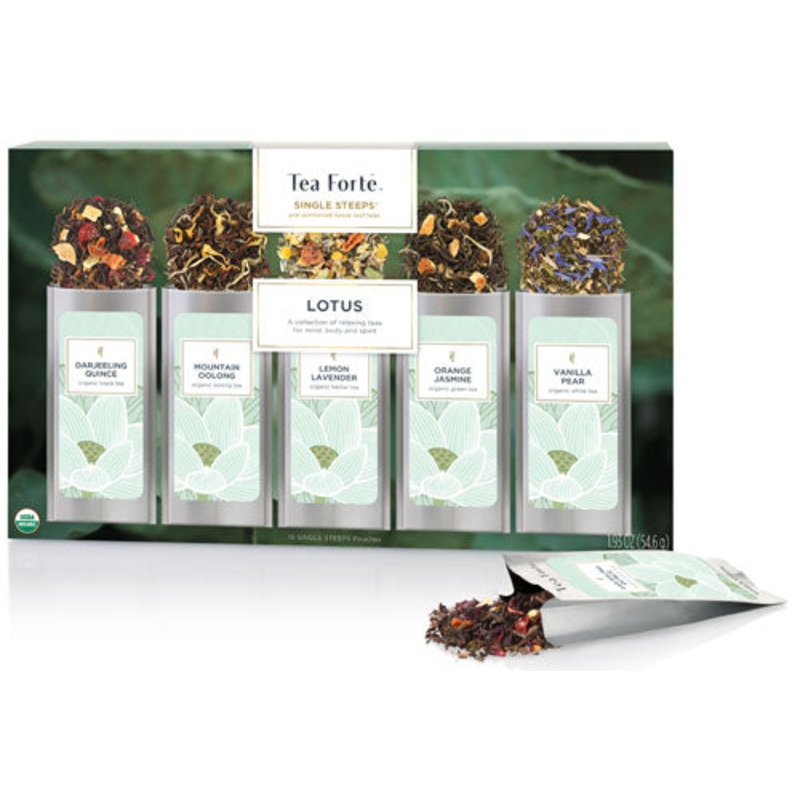 Tea Forte 15 Pouch Lotus Collection Sampler