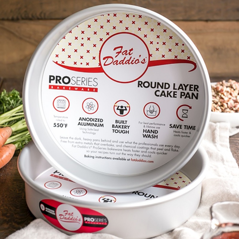 Fat Daddio's Pro Series 10" x 2" Round Cake Pan