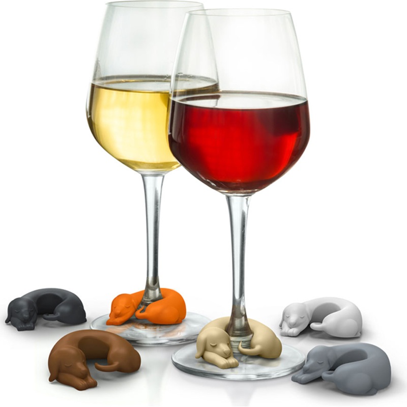 Fred & Friends Winer-Dog Wine Charms