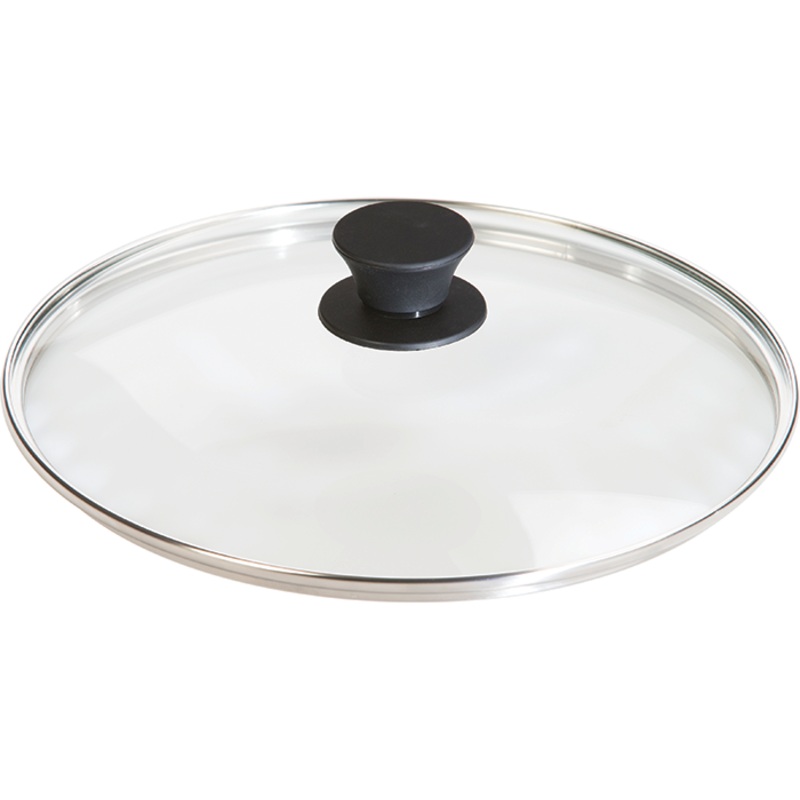 Lodge Logic Glass Cover with Silicone Knob