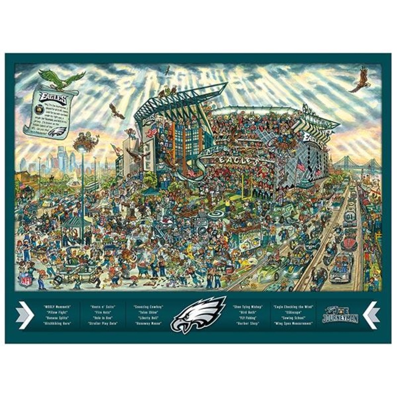 Philadelphia Eagles 500 Piece Puzzle
