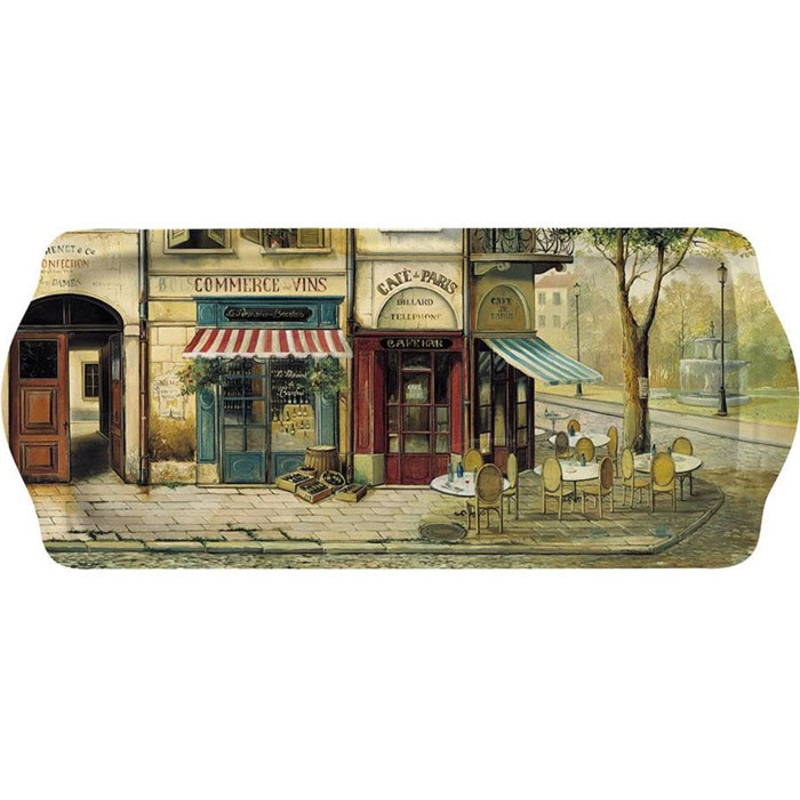 Portmeirion Parisian Scenes Melamine Sandwich Tray