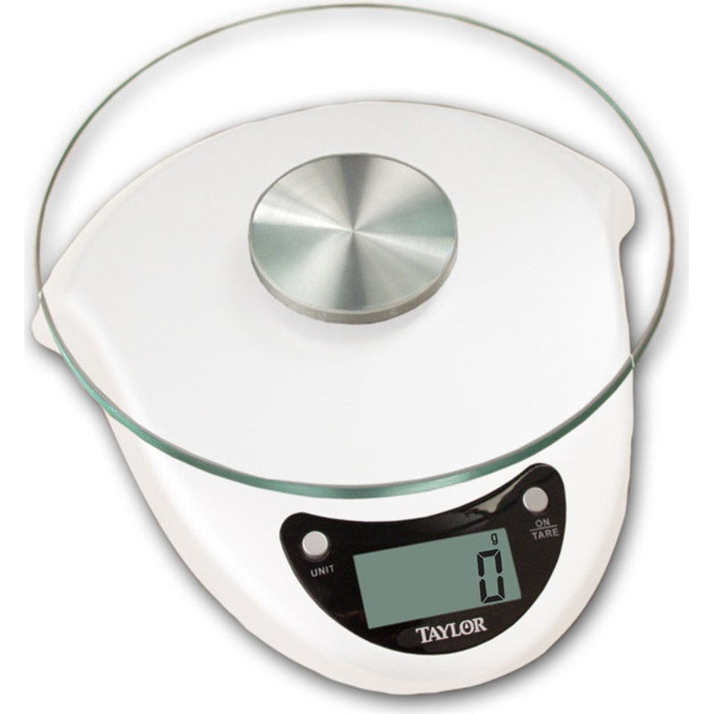 Taylor Glass Top 6.6 LB Digital Food Scale