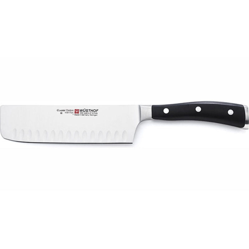 Wusthof Classic Ikon 7" Nakiri Hollow Ground