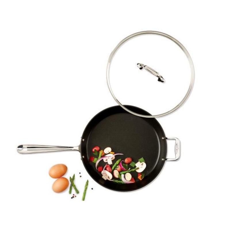 All-Clad HA1 Hard Anodized Nonstick 12" Fry Pan with Lid