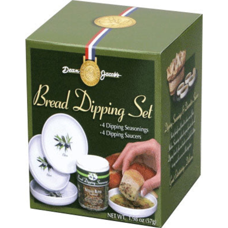Bread Dipping Set with Melamine Dishes
