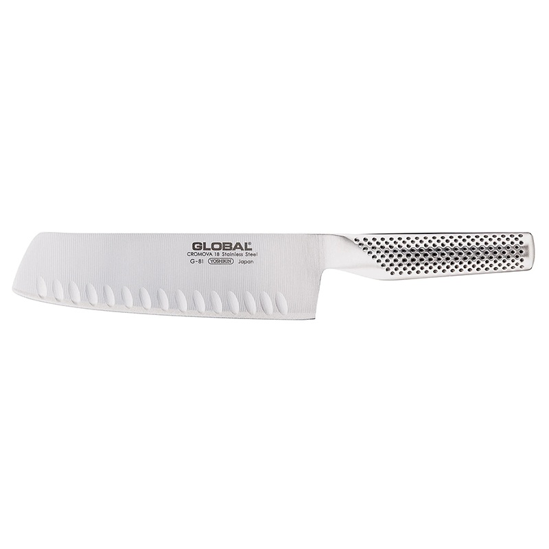 Global 7" Hollow Ground Vegetable Knife