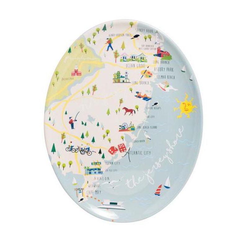 Jersey Shore Melamine Platter