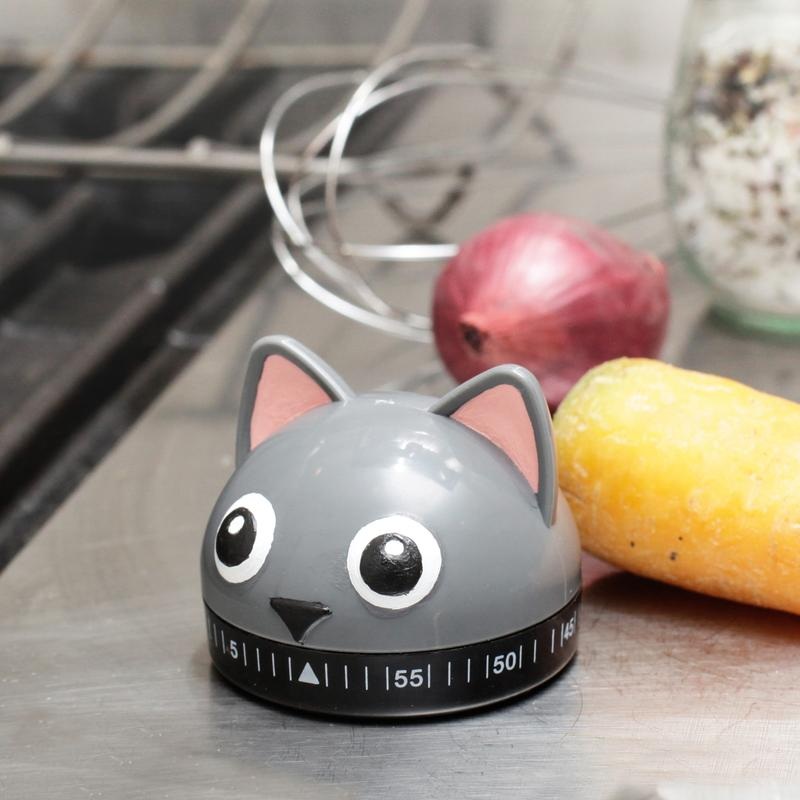 Kikkerland Cat Kitchen Timer