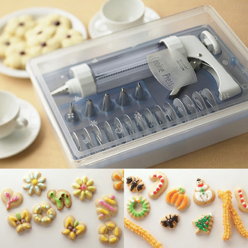 Kuhn Rikon Clear Cookie Press & Storage Box