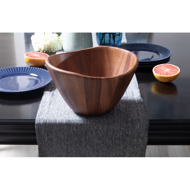 Lipper International Acacia Wave Bowl