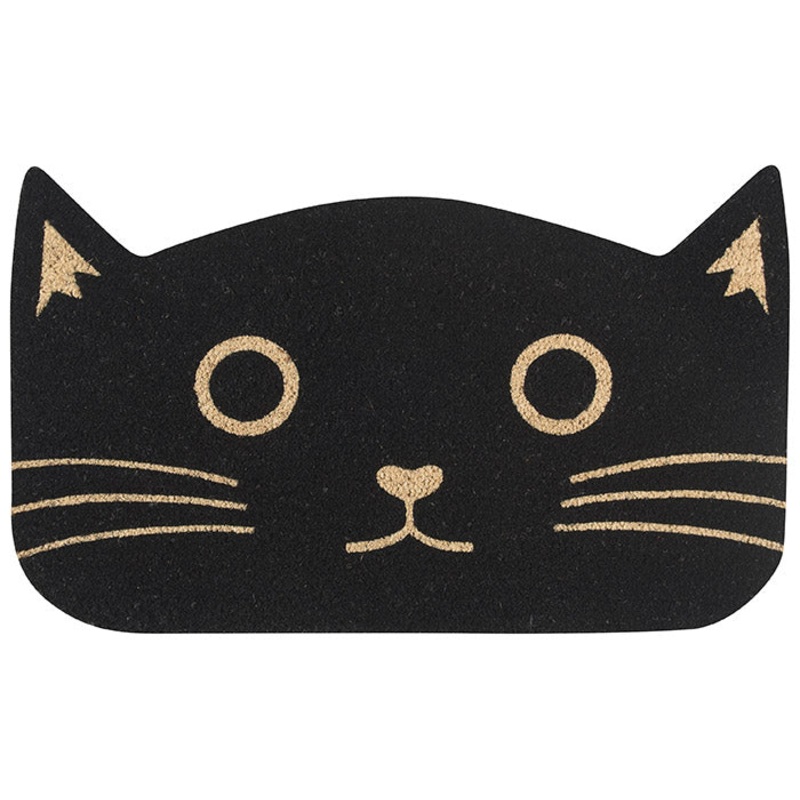 Now Designs Black Cat Doormat