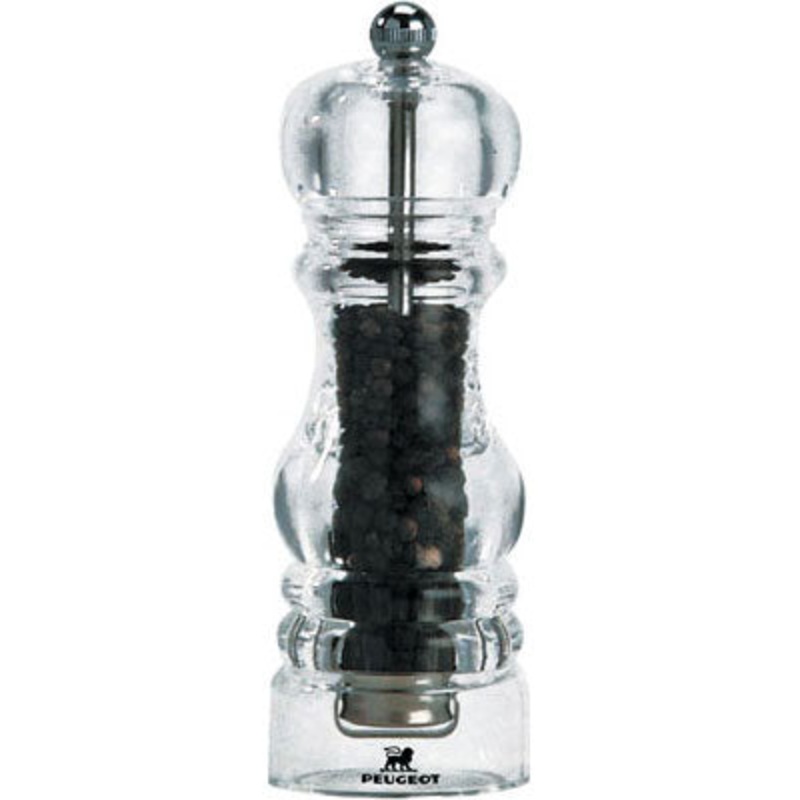 Peugeot Nancy Acrylic Pepper Mill 7"