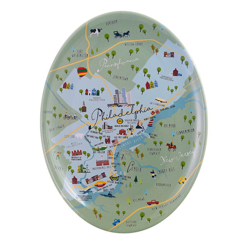 Philadelphia Melamine Platter