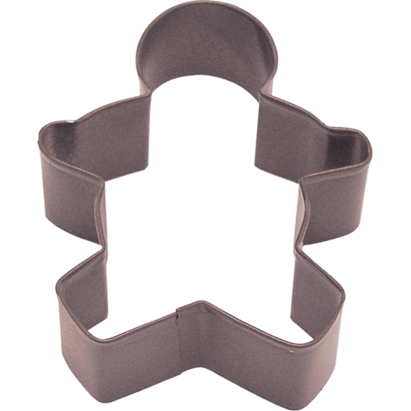 R & M Polyresin Coated Cookie Cutter- Gingerbread Boy