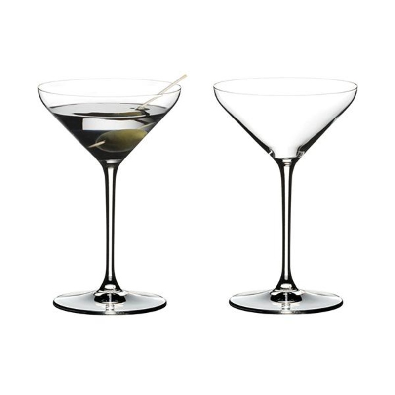 Riedel Set of 2 Extreme Martini Glasses