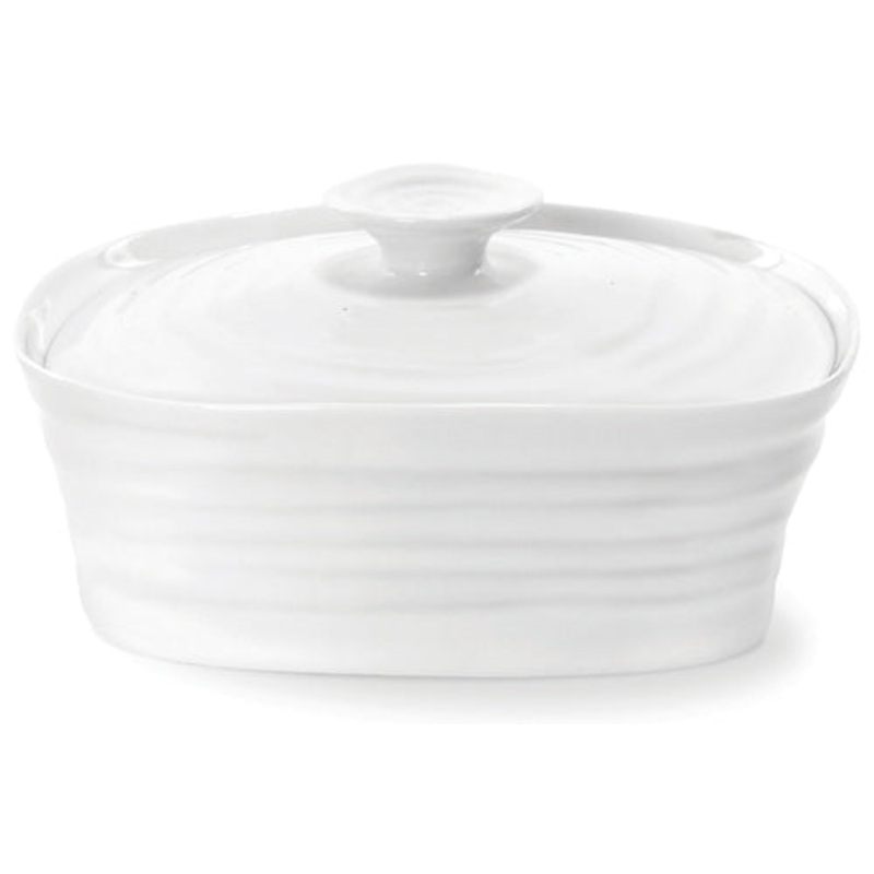Sophie Conran for Portmeirion: White Butter Dish