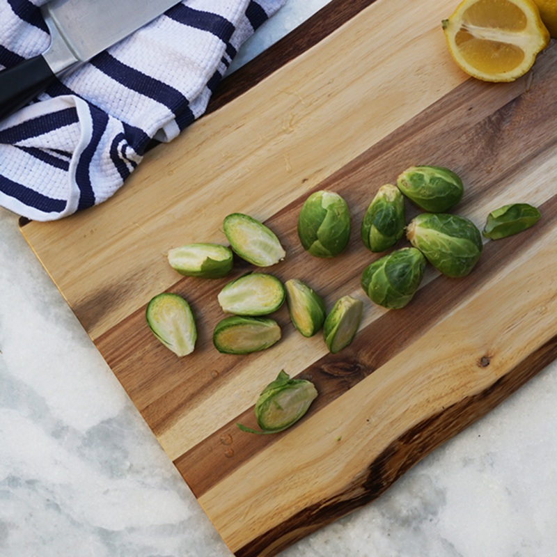Architec 11" x 17" Raw Edge Acacia Gripperwood Cutting Board