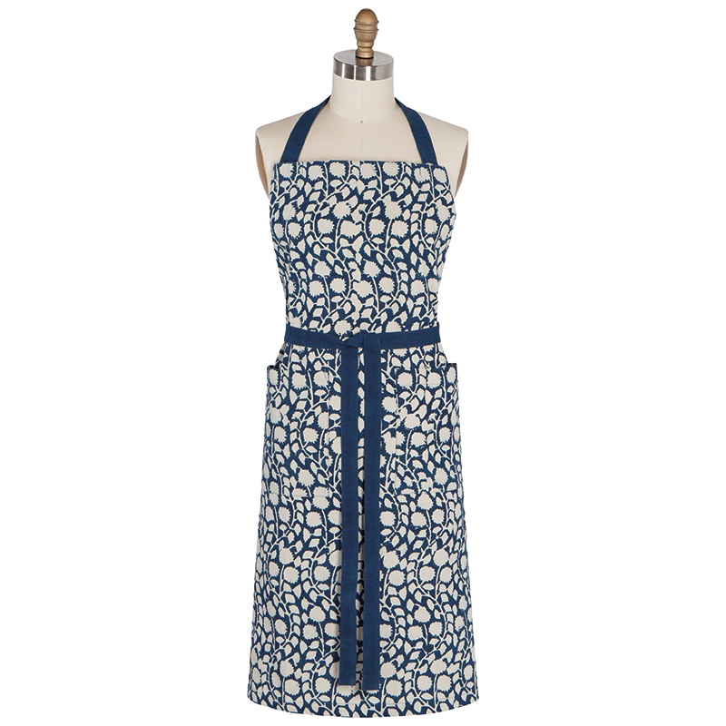 Danica Heirloom Vinebloom Block Print Apron