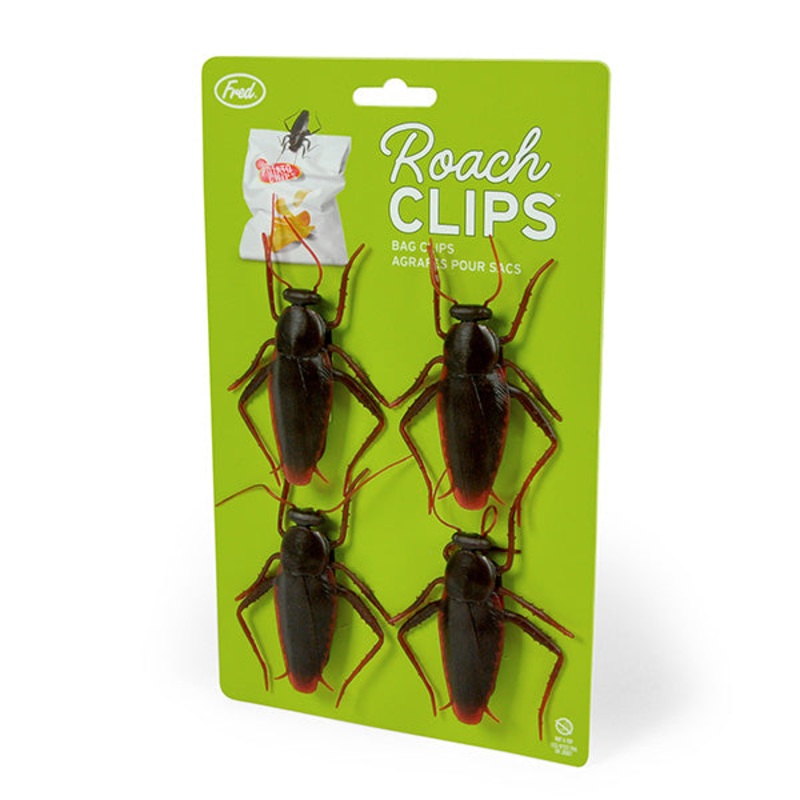 Fred Set of 4 Roach Bag Clips