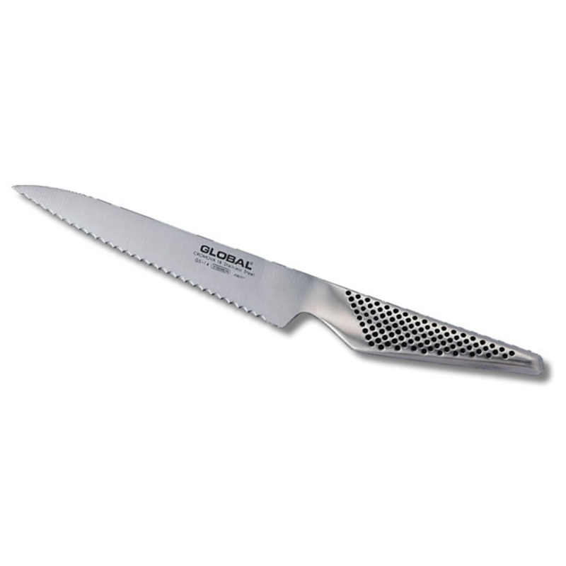 Global 6" Serrated Utility Knife