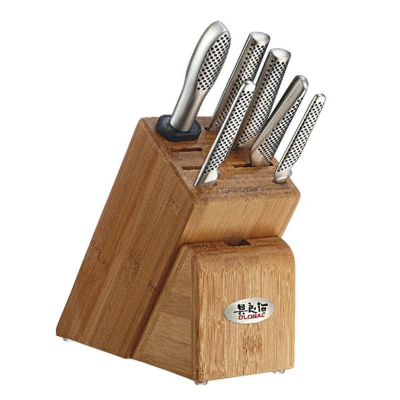 Global 7 Piece Takashi Knife Block Set