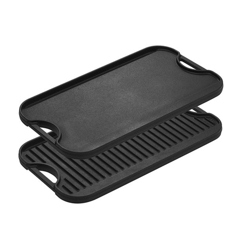 Lodge LOGIC Pro Grid Cast Iron Griddle