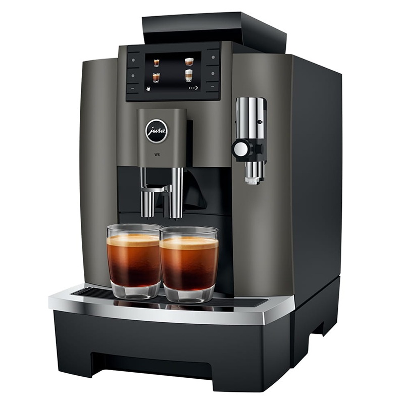 Jura W8 Dark Inox Automatic Coffee Center