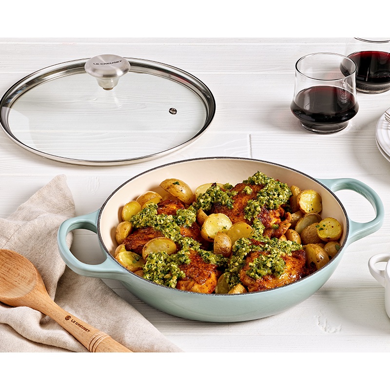 Le Creuset 2.25 Quart Braiser with Glass Lid